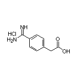 2-(4-Carbamimidoylphenyl)acetic Acid Hydrochloride