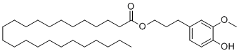 3-(4-Hydroxy-3-methoxyphenyl)propyl tetracosanoate