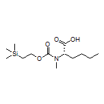 (S)-2-[Methyl[[2-(trimethylsilyl)ethoxy]carbonyl]amino]hexanoic Acid