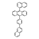 9-(1-Naphthyl)-10-[4-(2-naphthyl)phenyl]anthracene