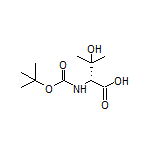 (R)-2-(Boc-amino)-3-hydroxy-3-methylbutanoic Acid