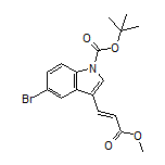 Methyl (E)-3-(5-Bromo-1-Boc-3-indolyl)acrylate