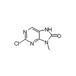 2-Chloro-9-methyl-7H-purin-8(9H)-one