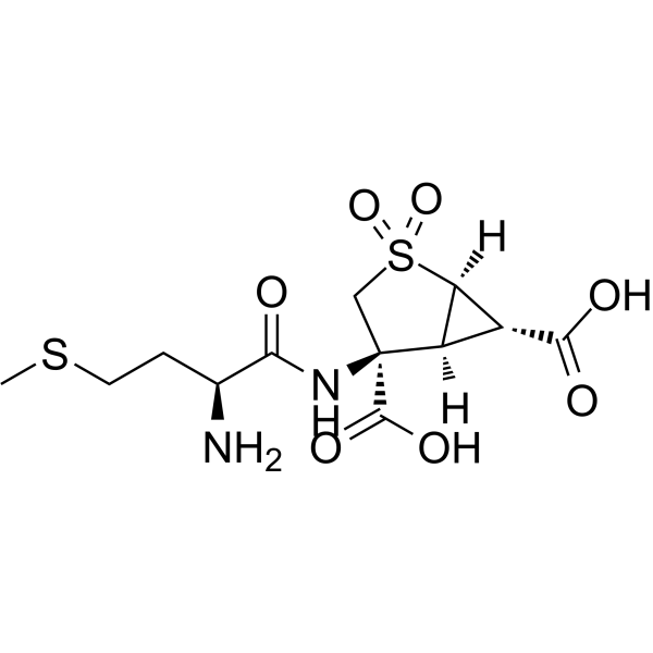 Pomaglumetad methionil anhydrous