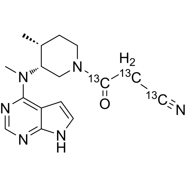 Tofacitinib-
       
        13
       
       C
       
        3