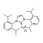 [1,3-Bis(2,6-diisopropylphenyl)-2,3-dihydro-2-imidazolyl]copper(I) Chloride