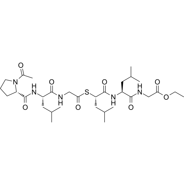 Ac-Pro-Leu-Gly-[(S)-2-mercapto-4-methyl-pentanoyl]-Leu-Gly-OEt