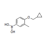 4-(Cyclopropylmethoxy)-3-methylphenylboronic Acid
