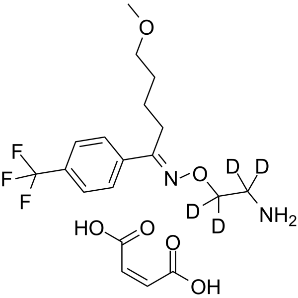 Fluvoxamine-d
       
        4
       
       maleate