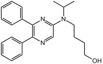 4-[(5,6-Diphenylpyrazin-2-yl)(isopropyl)amino]-1-butanol