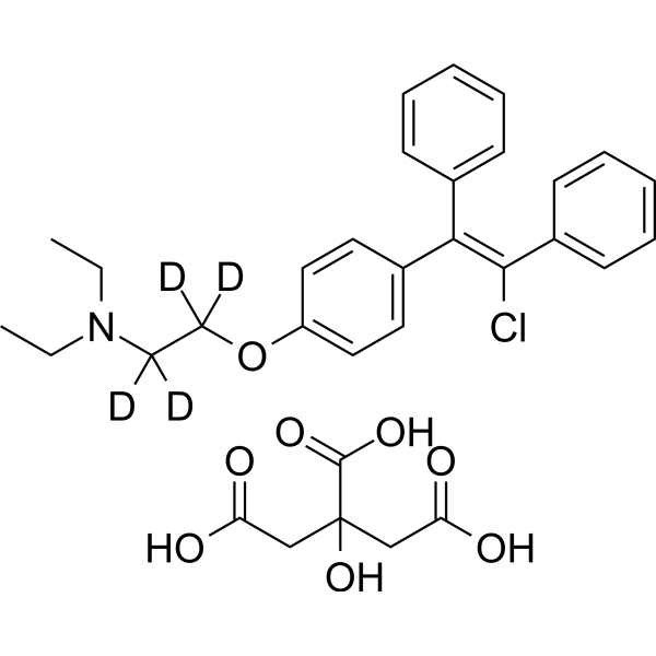 Zuclomiphene-d
       
        4
       
       citrate