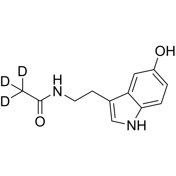 N-Acetyl-5-hydroxytryptamine-d
       
        3
