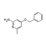 2-Amino-4-(benzyloxy)-6-methylpyridine