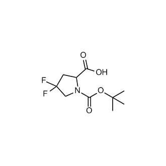 1-[(tert-Butoxy)carbonyl]-4,4-difluoropyrrolidine-2-carboxylic acid