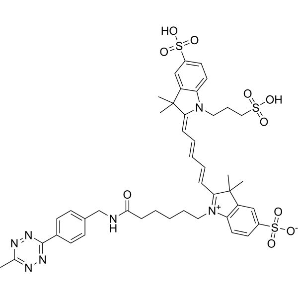 Sulfo-Cy5-Methyltetrazine