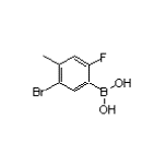 5-Bromo-2-fluoro-4-methylphenylboronic Acid