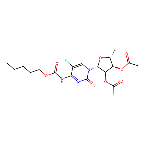 5'-Deoxy-5-fluoro-N-[(pentyloxy)carbonyl]cytidine 2',3'-diacetate