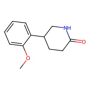 5-(2-methoxyphenyl)piperidin-2-one