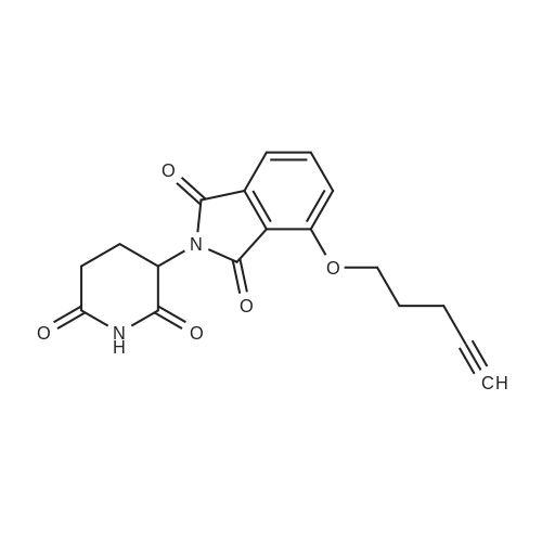 2-(2,6-Dioxopiperidin-3-yl)-4-(pent-4-yn-1-yloxy)isoindoline-1,3-dione