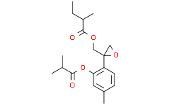 8,9-epoxy-3-isobutyryloxy-10-(2-methylbutanoyl)thymol