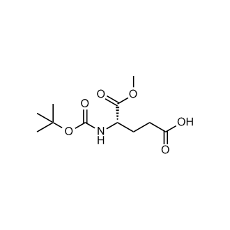 (S)-4-((tert-Butoxycarbonyl)amino)-5-methoxy-5-oxopentanoic acid