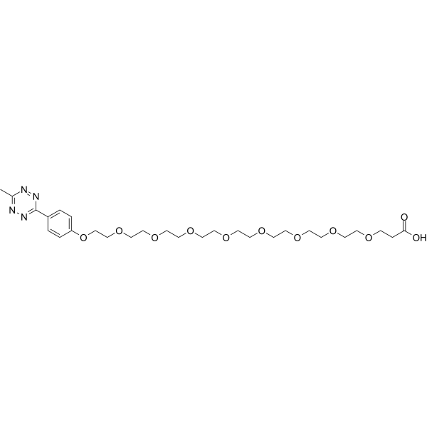 Methyltetrazine-PEG8-acid