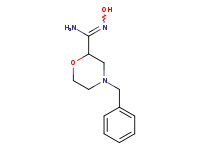 4-benzyl-N'-hydroxymorpholine-2-carboximidamide