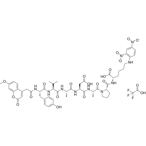 Mca-YVADAP-Lys(Dnp)-OH TFA