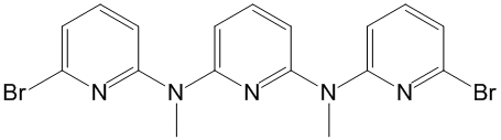 N2，N6-bis(6-bromopyridin-2-yl)-N2，N6-dimethylpyridine-2,6-diamine