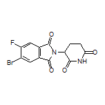 5-Bromo-2-(2,6-dioxo-3-piperidyl)-6-fluoroisoindoline-1,3-dione