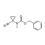 N/A 1-[Cbz(methyl)amino]cyclopropanecarbonitrile