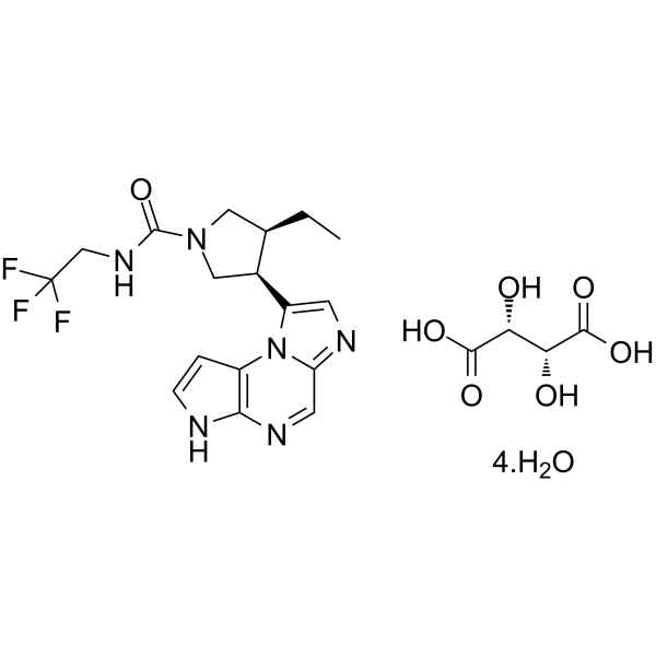Upadacitinib tartrate tetrahydrate