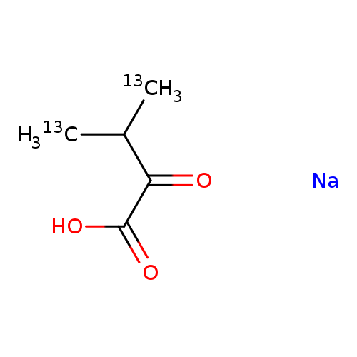 ALPHA-KETOISOVALERIC ACID, SODIUM SALT (DIMETHYL-13C2, 99%)