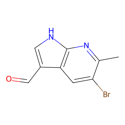 5-Bromo-6-methyl-7-azaindole-3-aldehyde