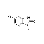 6-Chloro-3-methyl-1H-imidazo[4,5-b]pyridin-2(3H)-one