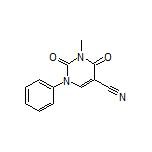 3-Methyl-2,4-dioxo-1-phenyl-1,2,3,4-tetrahydropyrimidine-5-carbonitrile