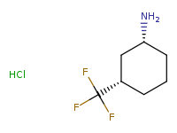 rac-(1R,3S)-3-(trifluoromethyl)cyclohexan-1-amine hydrochloride, cis