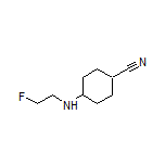 4-[(2-Fluoroethyl)amino]cyclohexanecarbonitrile