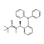 (R)-N-[(S)-1-[2-(Diphenylphosphino)phenyl]ethyl]-N,2-dimethylpropane-2-sulfinamide