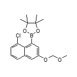 8-Chloro-3-(methoxymethoxy)naphthalene-1-boronic Acid Pinacol Ester