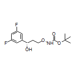 (S)-3-[(Boc-amino)oxy]-1-(3,5-difluorophenyl)-1-propanol