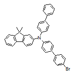 N-(4-Biphenylyl)-N-(4’-bromo-4-biphenylyl)-9,9-dimethyl-9H-fluoren-2-amine