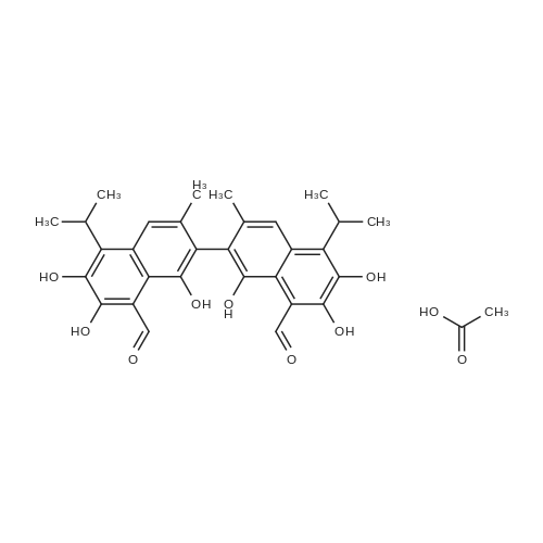 Gossypol xAcetate