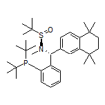 (R)-N-[(R)-[2-(Di-tert-butylphosphino)phenyl](5,5,8,8-tetramethyl-5,6,7,8-tetrahydronaphthalen-2-yl)methyl]-N,2-dimethylpropane-2-sulfinamide