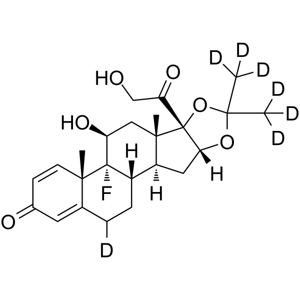 Triamcinolone acetonide-d
       
        7
       
       -1