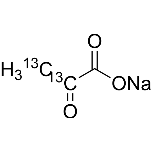 2-Oxopropanoate-
       
        13
       
       C
       
        5
       
       sodium