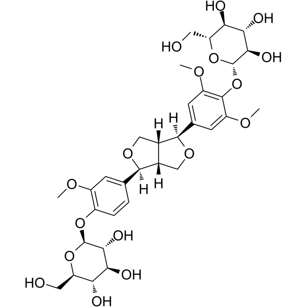 (+)-Medioresinol Di-O-β-D-glucopyranoside