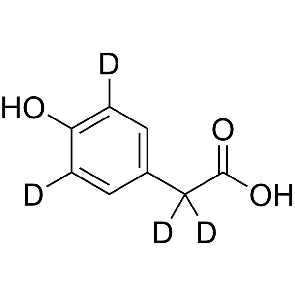 4-Hydroxyphenylacetic acid-d
       
        4