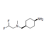 cis-4-[[(2,2-Difluoroethyl)(methyl)amino]methyl]cyclohexanamine