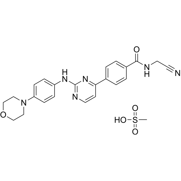 Momelotinib mesylate